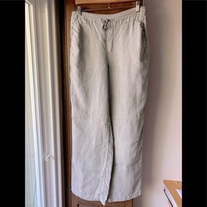 Linen pants like new size L/XL